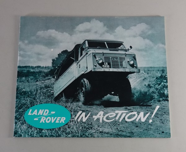 Prospekt Land-Rover 88 / 109 + Forward Control Serie II Serie II v. 1960 - engl.