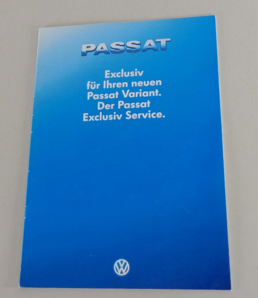 Prospekt VW Passat B5