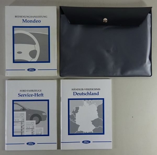 Bordmappe + Betriebsanleitung / Handbuch Ford Mondeo Stand 12/1996
