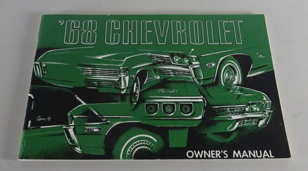 Owner´s Manual Chevrolet Biscayne / Brookwood / Bel Air / Impala / Caprice '1968