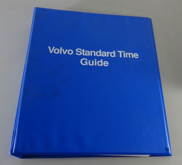 Richtzeitenkatalog / Standart Times Guide Volvo 300 & 400 Modelle ab Bauj. 1995
