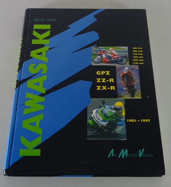 Bildband Kawaski GPZ / ZZ-R / ZX-R 400, 600, 750, 900, 1000, 1100 von 1983-1997