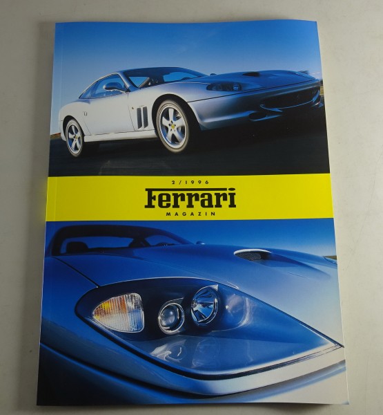 Prospekt / Zeitschrift Ferrari Magazin Nr. 2/1996