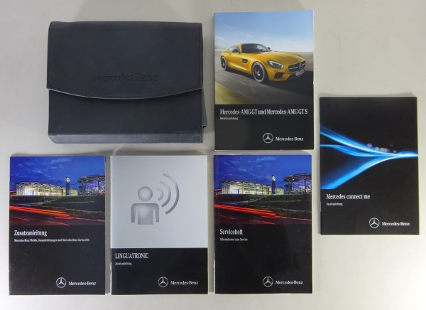 Betriebsanleitung + Bordmappe Mercedes-AMG GT / GTS Typ C 190 Stand 01/2015