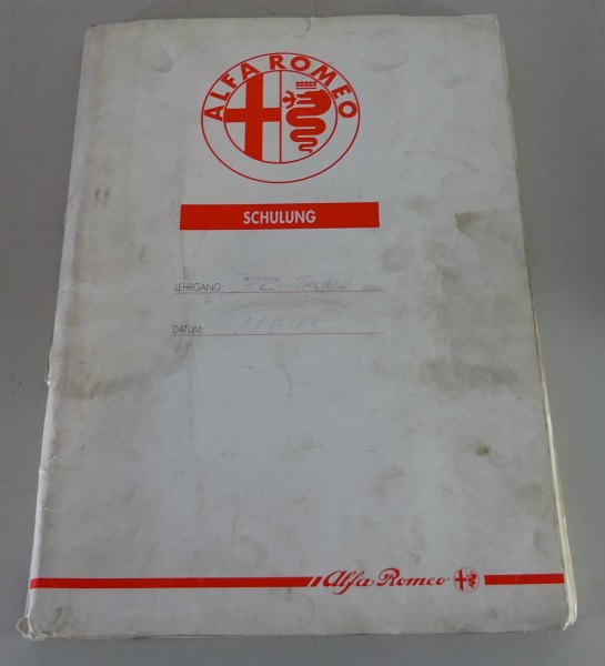 Werkstatthandbuch / Schulungsunterlage Alfa Romeo Tester 1.827.014.000 von 1993