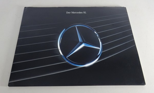 Prospekt / Brochure Mercedes Benz R129 300 SL + 300 SL-24 + 500 SL Stand 09/1989