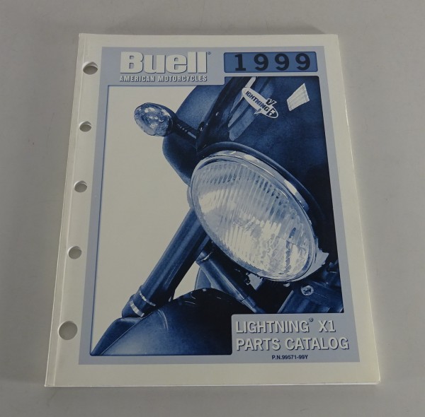 Parts catalog / Spare parts list Buell Lightning X1 Model 1999 from 10/1998