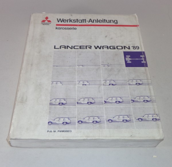 Werkstatthandbuch Mitsubishi Lancer Wagon C6A / C7A 2WD / 4WD Baujahr 1989