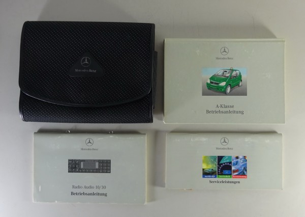 Bordmappe + Betriebsanleitung Mercedes Benz A-Klasse W168 Stand 08/2000