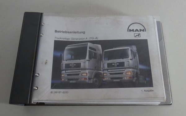 Betriebsanleitung / Handbuch MAN Trucknology TGX Stand 1999