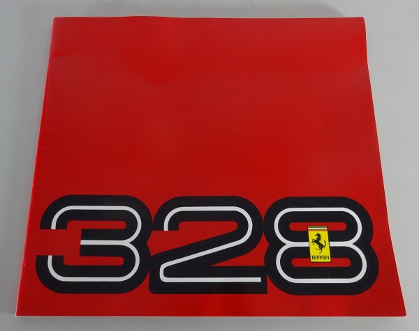 Prospekt / Broschüre Ferrari 328 GTB / 328 GTS Stand 02/1988
