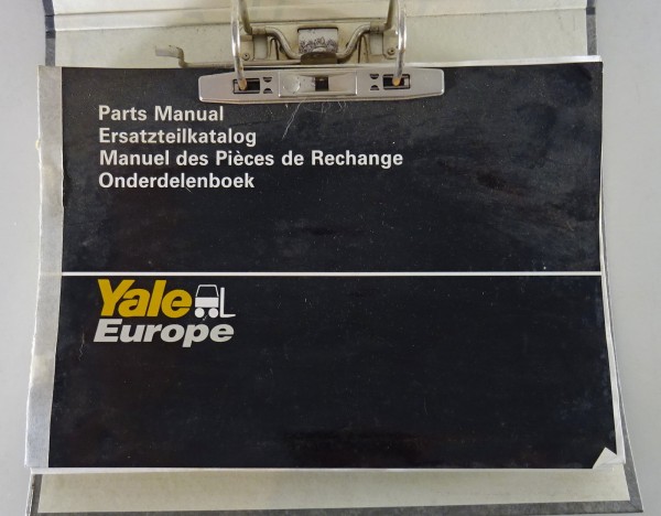 Teilekatalog / Parts list Yale Gabelstapler ERC 20 / 25 / 30 AGF
