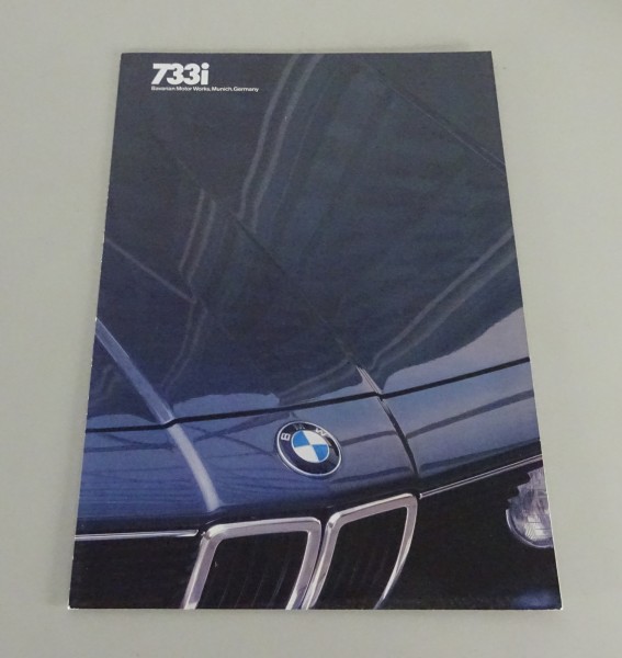 Prospectus / Brochure BMW 7 Series E23 733i US-Model Edition 02/1982