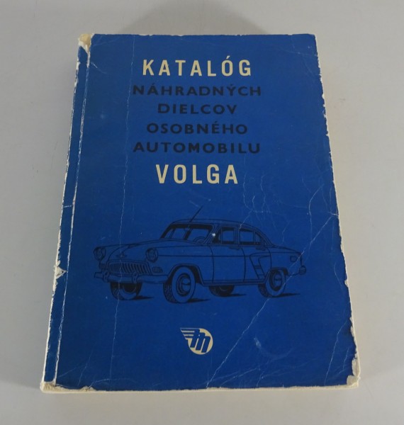 Katalog dílů / seznam náhradních dílů GAZ M21 / M22 Volga výstup 1966 | CZ