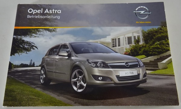 Betriebsanleitung / Handbuch Opel Astra J Stand 08/2010