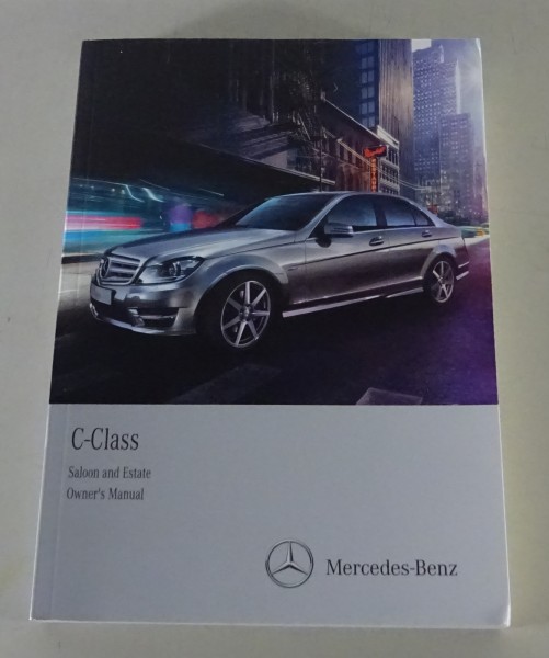 Owner's Manual Mercedes Benz C-Class W205 / S205 C160 C180... from 02/2011
