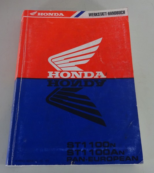 Werkstatthandbuch Honda ST 1100 / A Pan European Typ SC26 Stand 03/1992