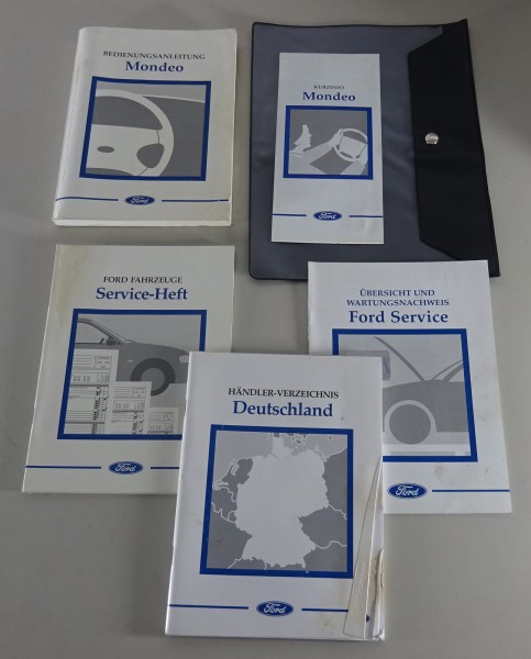 Bordmappe + Betriebsanleitung Ford Mondeo Stand 10/1997