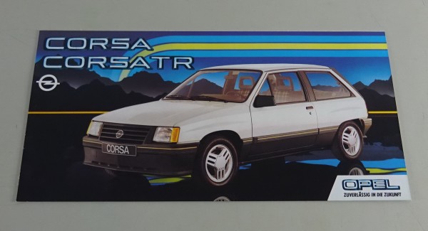 Prospekt / Broschüre Opel Corsa A Stand 03/1983