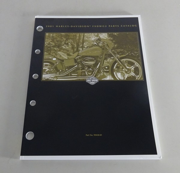 Parts catalog / Spare parts list Harley Davidson FXDWG2 Model 2001 from 08/2000