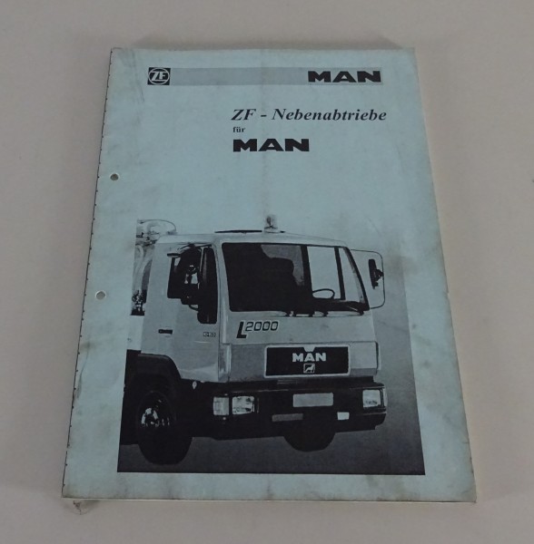 Werkstatthandbuch ZF - Nebenabtriebe für MAN Stand 09/1994