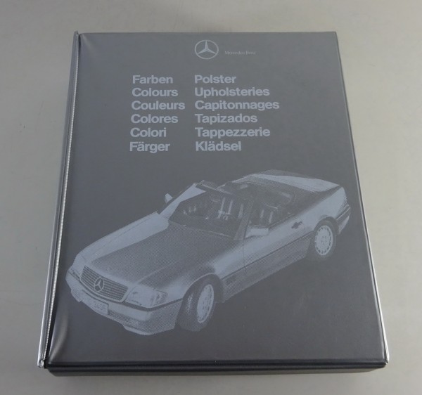 Polstermappe + Farben Mercedes-Benz R129 / W124 / A124 / W126 / C126 / W201