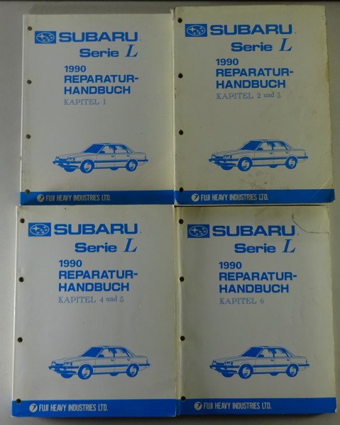 Werkstatthandbuch Subaru Leone / L-Serie 1800 Kombi + 3-türiges Coupé 1990-1993