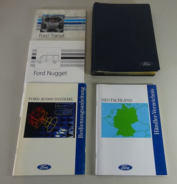 Bordmappe + Betriebsanleitung Ford Transit Nugget Reisemobil Stand 1993