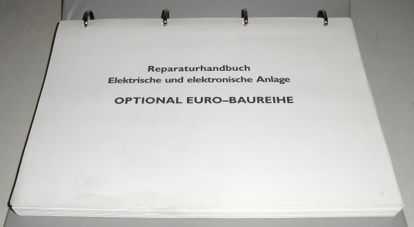 Werkstatthandbuch Reparaturanleitung Elektrische Anlage Iveco Optional Gamma Euro Stand 1997