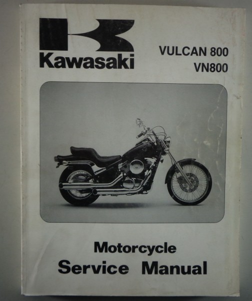 Workshop Manual Kawasaki Vulcan 800 / VN800 from 04/1995