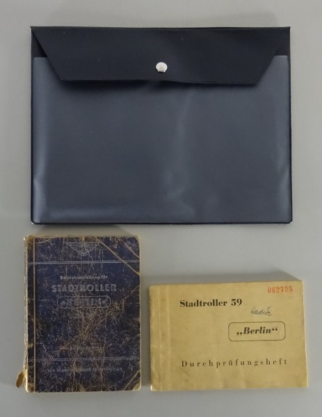 Bordmappe + Betriebsanleitung / Handbuch IWL Stadtroller Berlin SR 59 Stand 1961