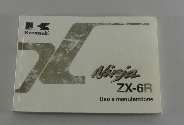 Uso e manutenzione Kawasaki Ninja ZX-6R Edizione 2001