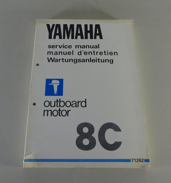 Werkstatthandbuch Yamaha Außenborder 8C Stand 05/1983
