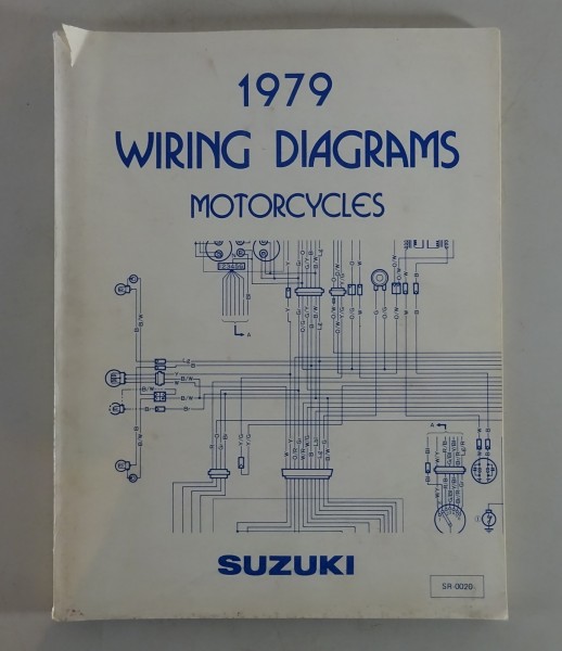 Werkstatthandbuch Elektrik / Schaltpläne Suzuki Motorräder Modelljahr 1979