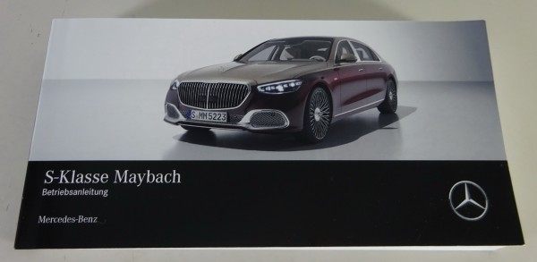 Betriebsanleitung Mercedes-Benz S-Klasse Maybach Typ Z223 Stand 07/2020