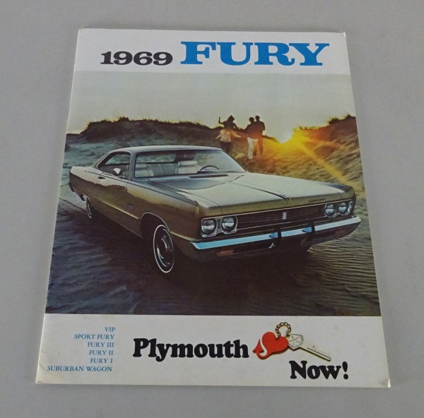 Prospectus Plymouth VIP / Sport Fury / Fury I - III / Suburban Wagon from 1969