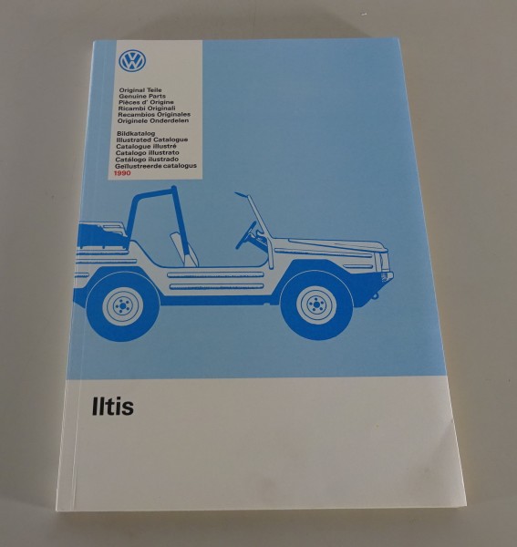 Bildkatalog / Teilekatalog VW Iltis Typ 183 Ausgabe 1990
