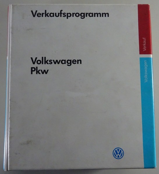 Verkaufstaschenbuch / Verkaufsprogramm VW Polo, Golf, Passat Modelljahr 2008
