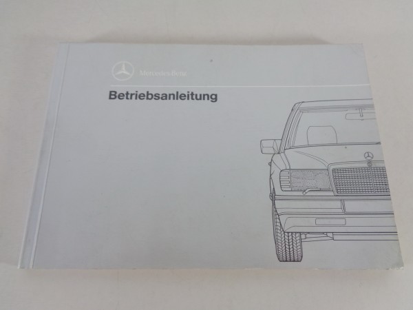 Betriebsanleitung Mercedes Benz W124 200 220 280 320 400 500 E / CE von 10/1992