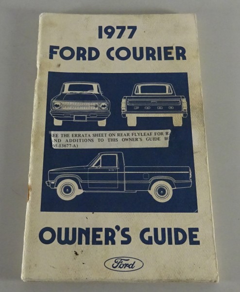 Owner´s Manual / Handbook Ford Courier Stand 1977