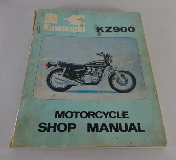 Shop manual / Handbook Kawasaki motorcycle KZ900 from 03/1977