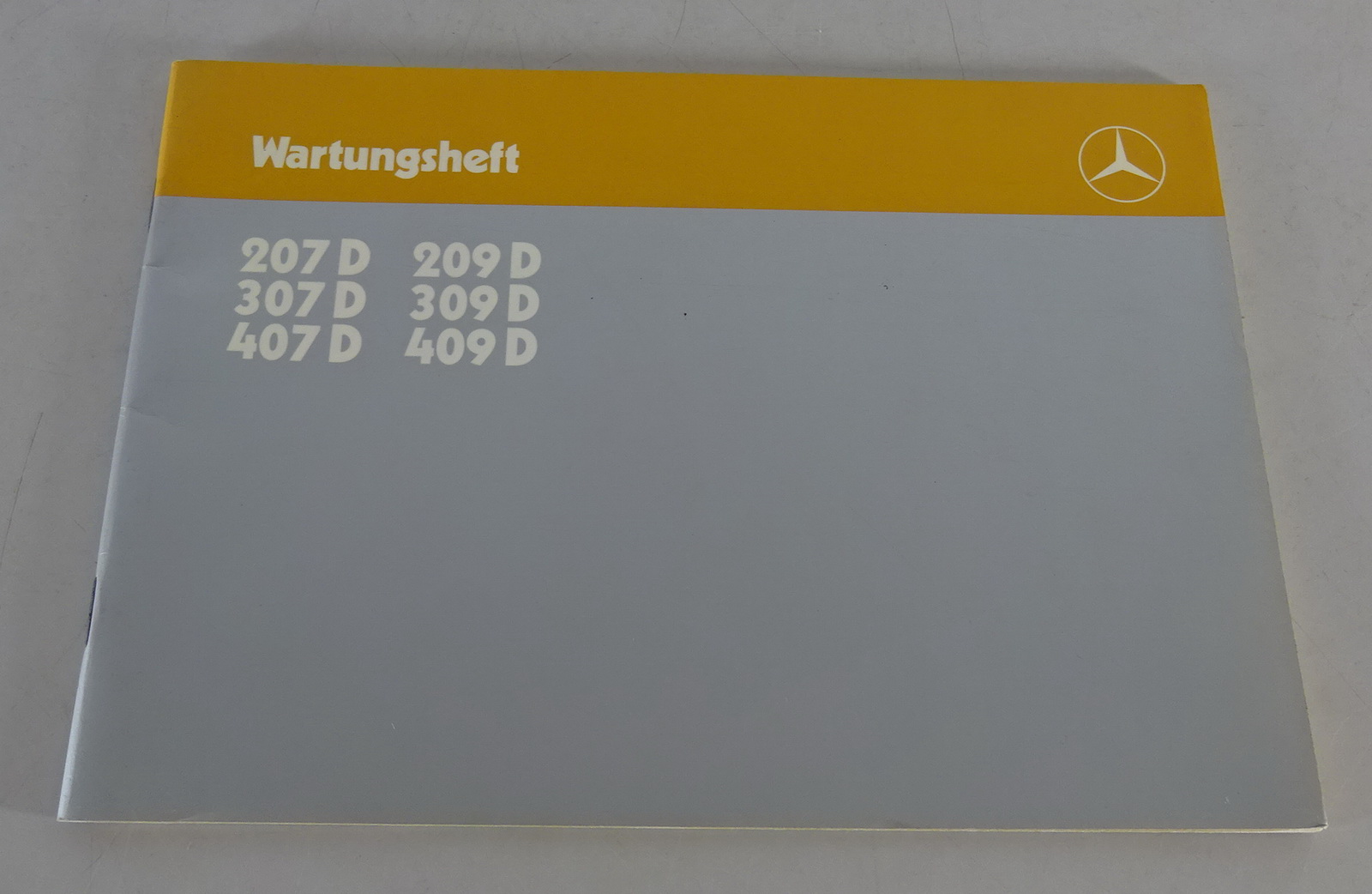 Scheckheft / Serviceheft blanko Mercedes Transporter Typ 611 207
