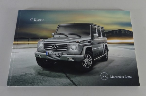 Prospekt / Broschüre Mercedes-Benz G-Klasse W 463 Stand 08/2011