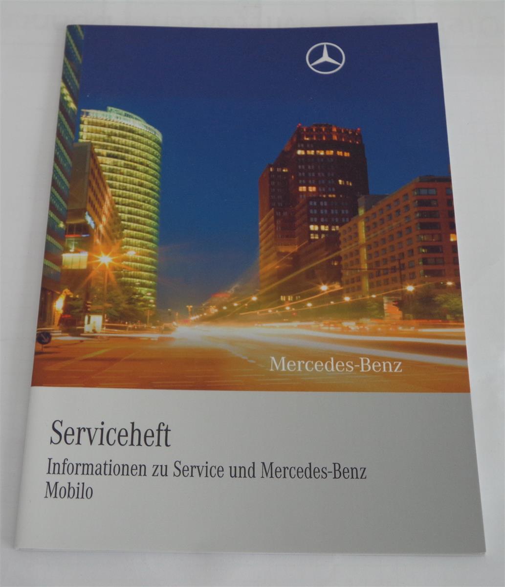 Info zum Serviceheft Mercedes Benz CLS Typ 218 + Mobilo von 04