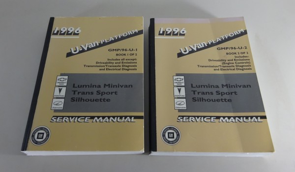 Workshop Manual Chevrolet Lumina/Pontiac Trans Sport/Oldsmobile Silhouette '1996