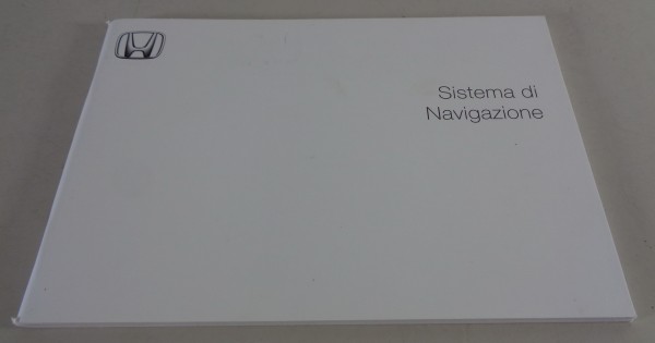 Istruzioni per l'uso Honda Civic, CR-V, Accord Sistema di Navigazione 2004