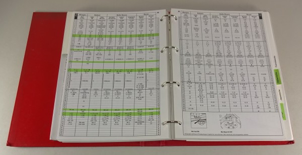 Handbuch AM-Werkstattdaten diverser PKW Modelle Stand 1992