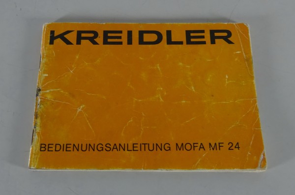 Betriebsanleitung / Handbuch Kreidler Flott MF 14 Stand 07/1980