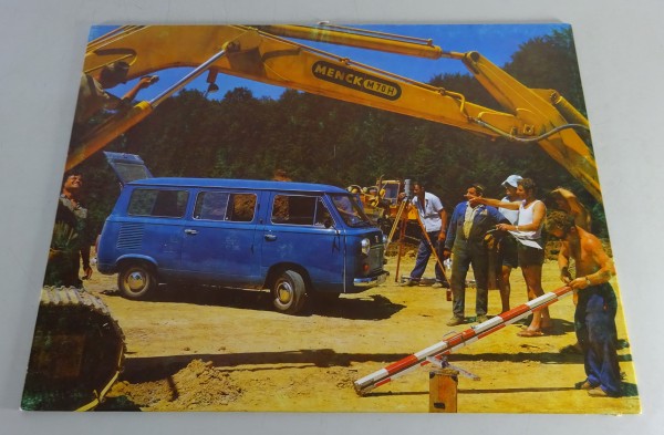 Showroom-Bild / Schauraumbild Fiat 850 T - Transporter - original