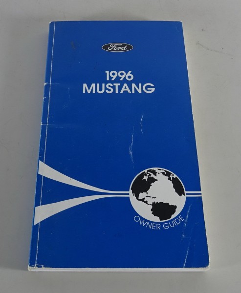 Owner´s Manual / Handbook Ford Mustang Stand 1996